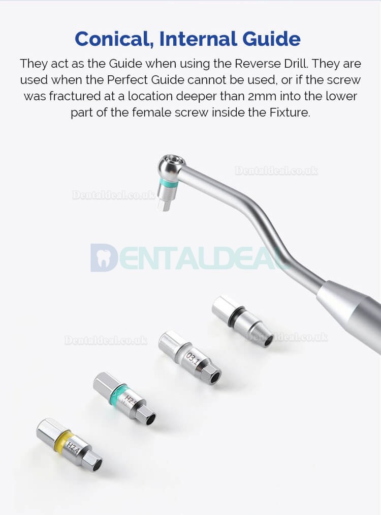 Universal Dental Implant Broken Screw Extraction Removal Kit